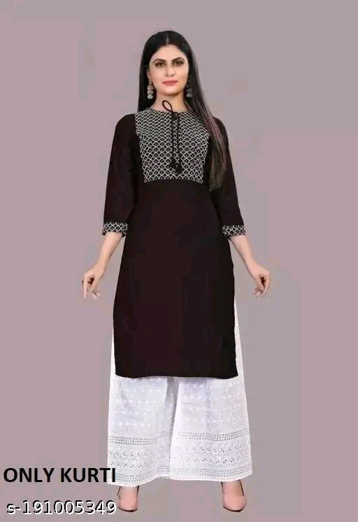 Trnding stylish black kurti